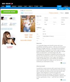 Sex Search Profile